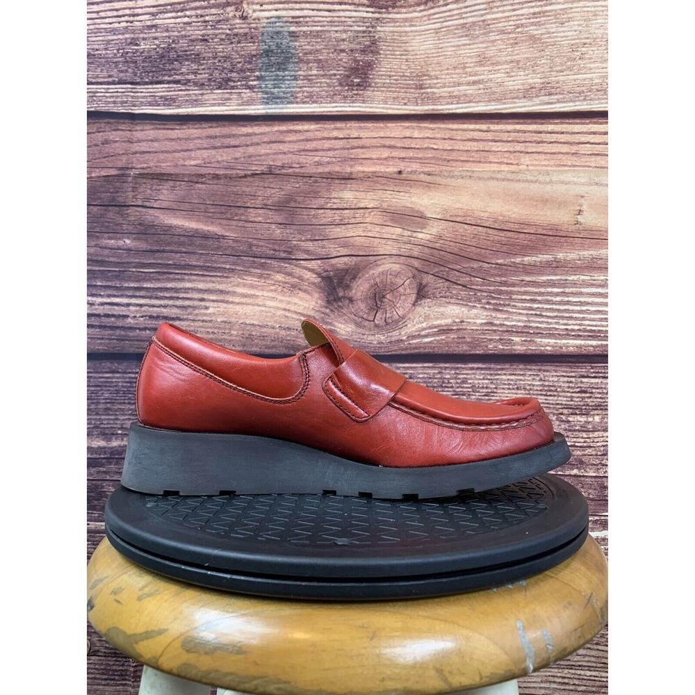Patrick Cox Red Leather Loafers - Picture 6 of 10